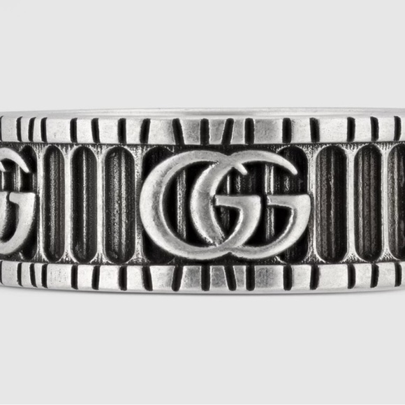 Gucci GG Marmont Wide Ring - Picture 3 of 7